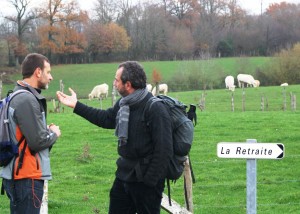 marche accompagnée vers la retraite